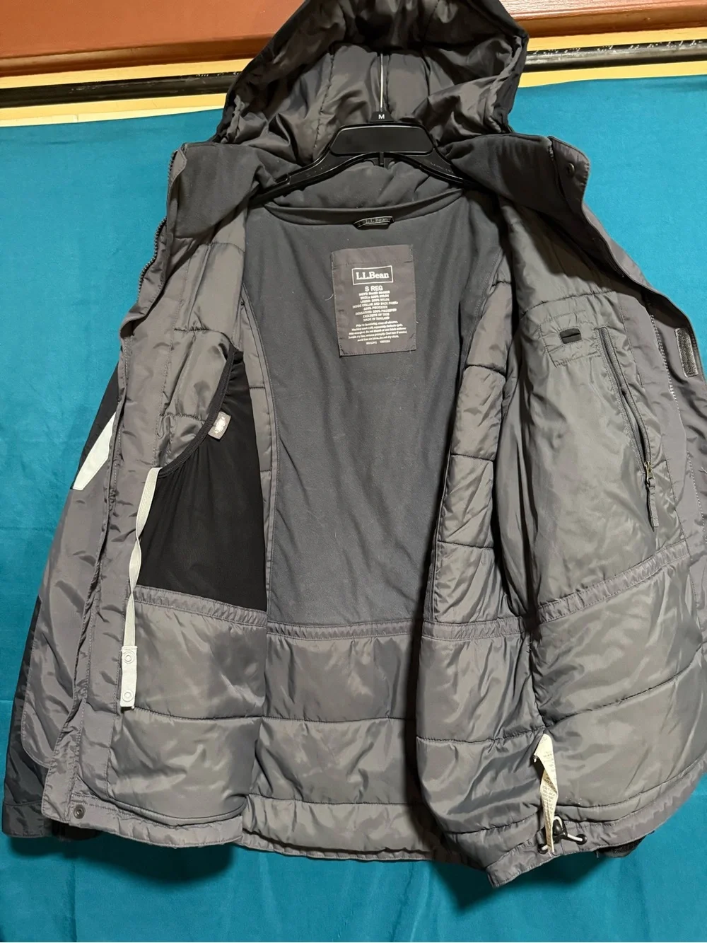 L.L. Bean Boys Black Puffer Jacket